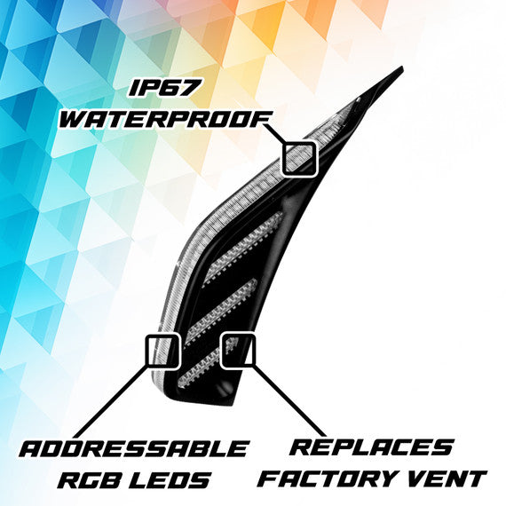 Xk Glow Mx-Vent-Rgb-Kit Side Marker Light - Led||mx-Vent-Rgb-Kit_2.Jpg||87||xkgmxvenrgbki||1726338