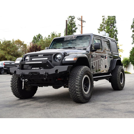 Product of Westin Automotive 59-80125 WJ2 Series Steel Textured Bumper 