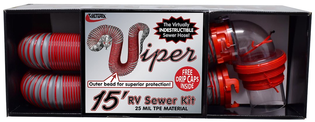 Product of Valterra D04-0450 15 Feet Gray Sewer Hose Yes 