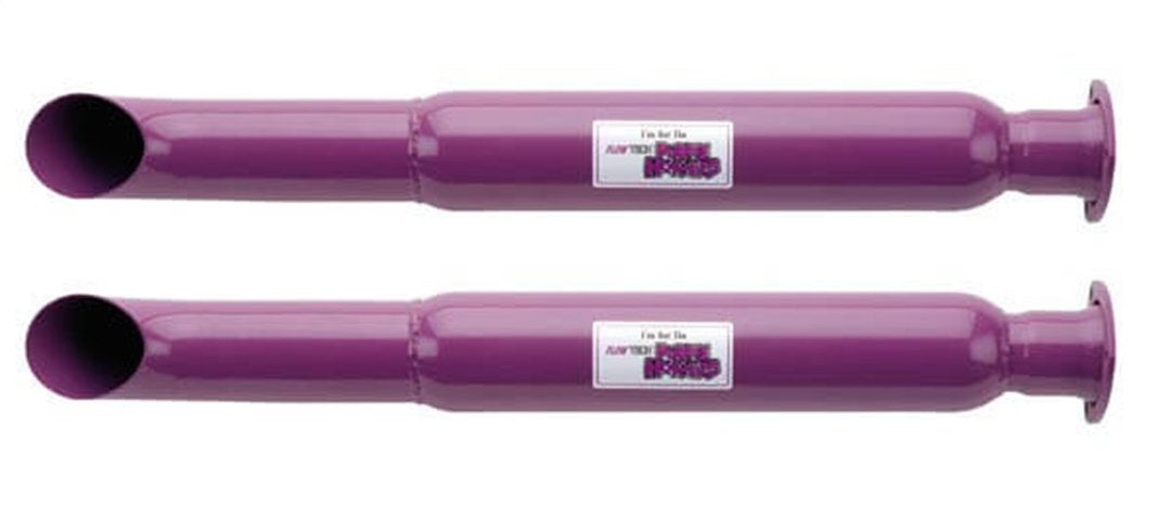 Product of Flow Tech 50232FLT Purple Hornies Steel Exhaust Muffler 