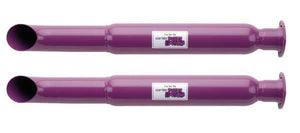 Product of Flow Tech 50232FLT Purple Hornies Steel Exhaust Muffler 