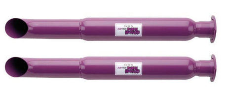 Product of Flow Tech 50232FLT Purple Hornies Steel Exhaust Muffler 