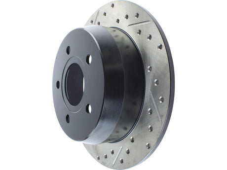 Product of Stop Tech/ Power Slot 127.67043R SportStop ® Drilled And Slotted Drilled And Slotted 1-Piece Brake Rotor 
