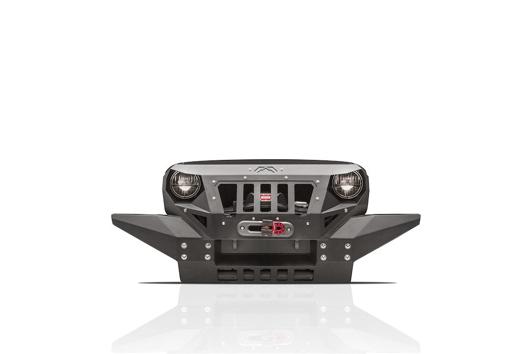Product of Fab Fours GR1010-1 Grumper Steel Powder Coated Bumper 