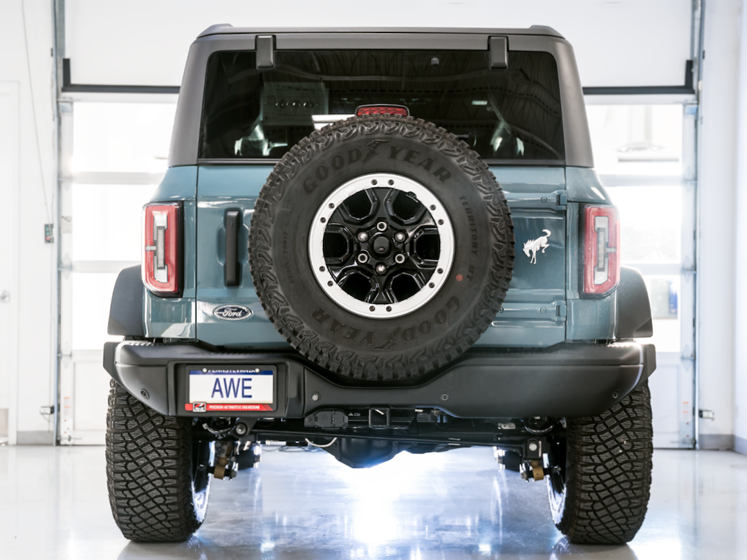 Product of AWE Tuning 3015-21000 0FG Cat-Back System Single Exhaust System Kit 