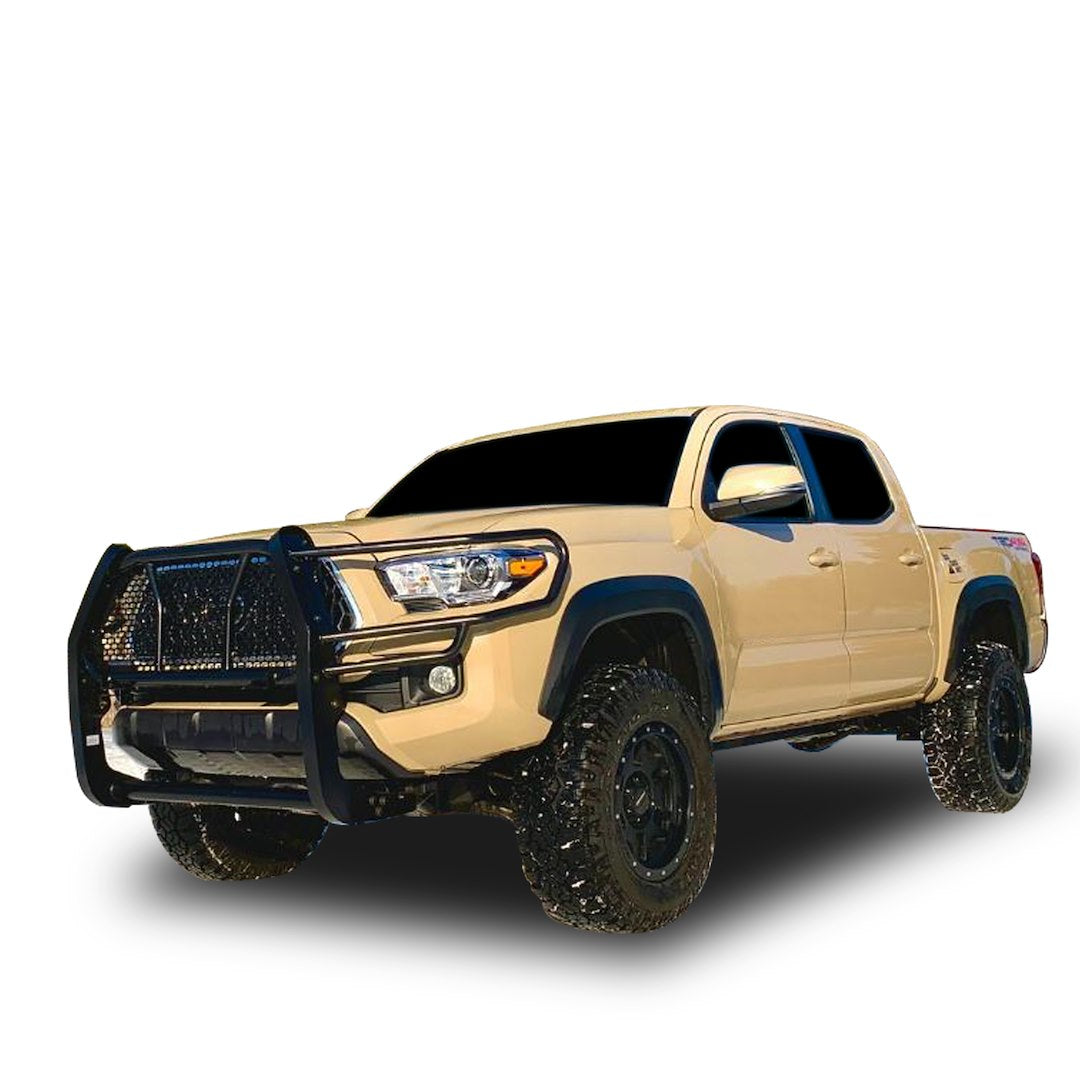 Product of Black Horse Offroad RU-TOTA16-B Grille Guard Modular Black Powder Coated 
