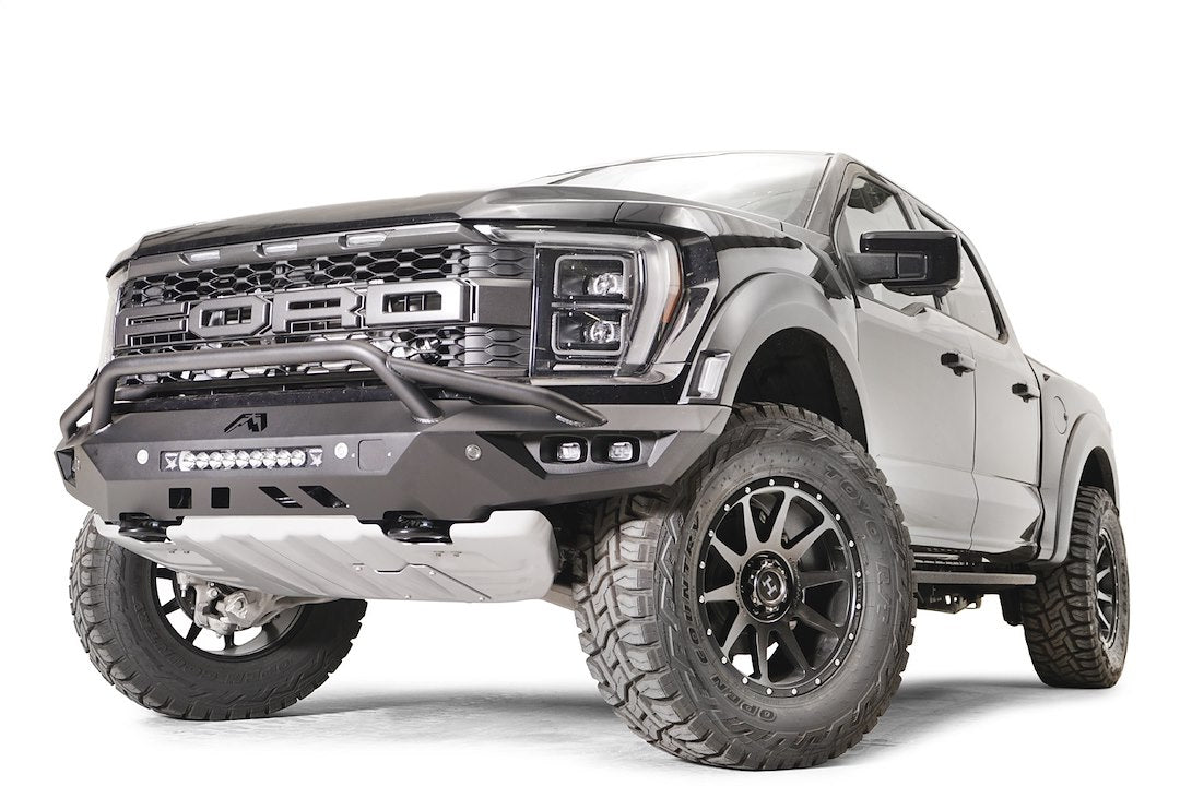 Product of Fab Fours FR21-D5352-1 Vengeance Steel Matte Powder Coated Bumper 
