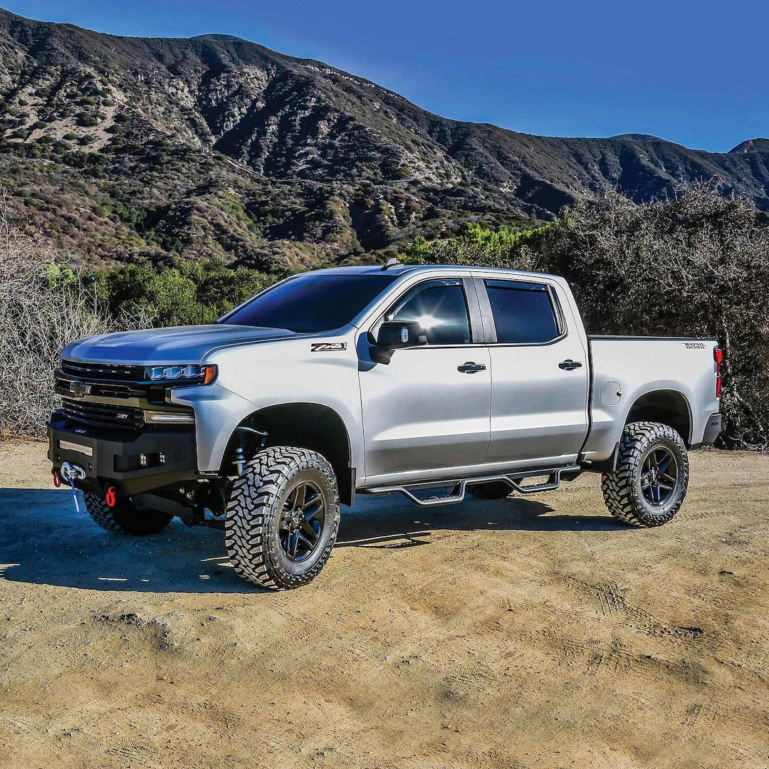 Product of Westin Automotive 20-14135 Outlaw Nerf Bar With Drop Down Steps 