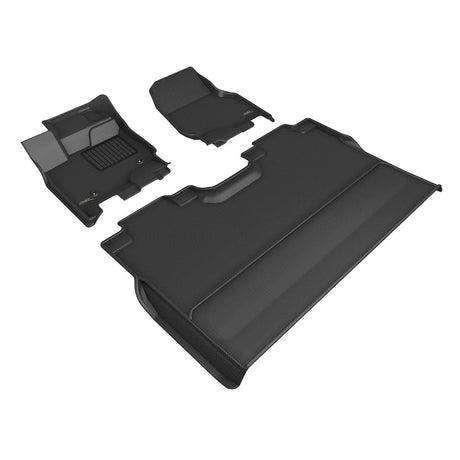 Product of 3D Mats KAGU L1FR15301509 Black Thermoplastic Floor Liner 