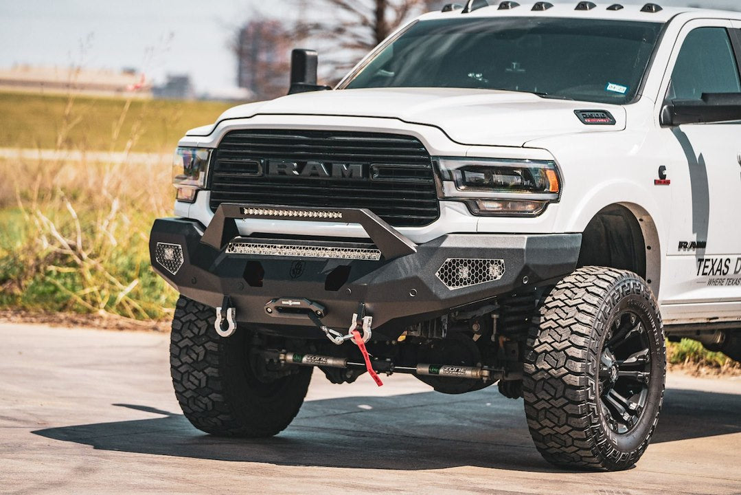 Product of Road Armor 4192EF3B Evolution Series Steel Textured Powder Coated Bumper 