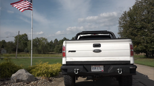 Product of Fishbone Offroad FB22356 Steel Powder Coated Bumper 