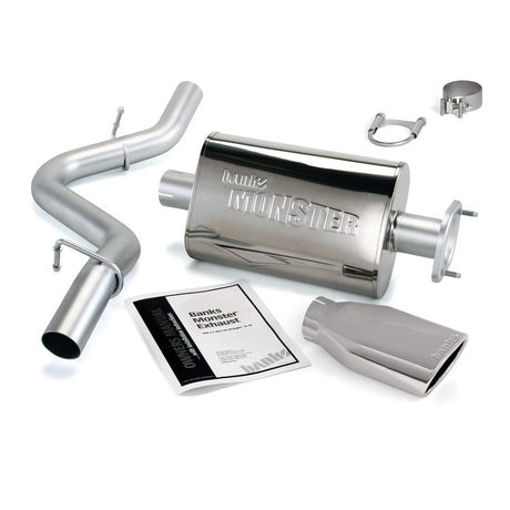 Product of Banks Power 51314 Monster ® Cat Back System Single Exhaust System Kit 