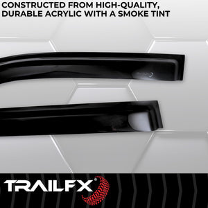 Product of TrailFX 4704H Outside Channel Rainguard 
