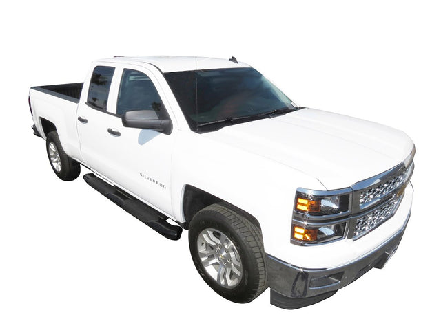 Product of TrailFX A8225B TFX 6" Oval Bent Side Bars Nerf Bar With Surface Steps 