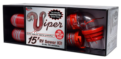 Product of Valterra D04-0450 15 Feet Gray Sewer Hose Yes 