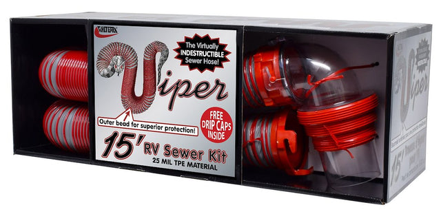 Product of Valterra D04-0450 15 Feet Gray Sewer Hose Yes 