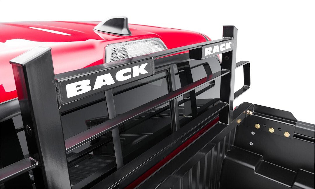 Product of BackRack 15010 Threaded Fasteners Black Powder Coated Horizontal Bar Headache Rack 
