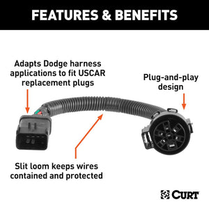 Curt 57300 Trailer Wiring Connector Adapter||57300_3008x1990_Fa.Jpg||88||c9357300||970974