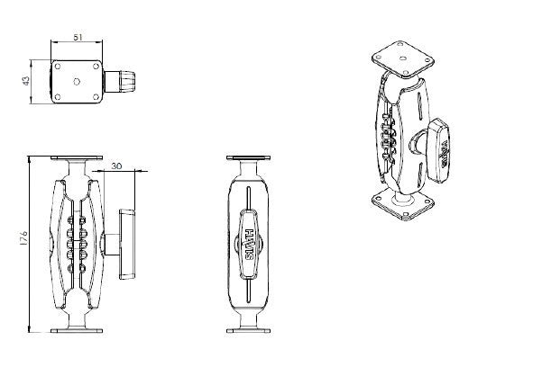 Havis Inc. Md-408 Tablet Mount||||86||h84md408||2022216