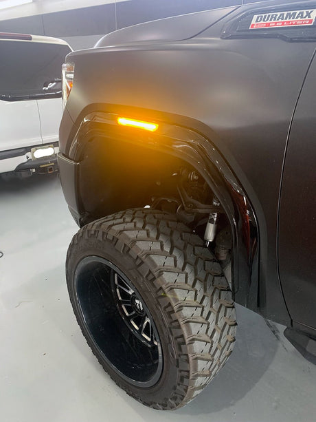 Product of Recon Accessories 264230BK Non-Exposed Fasteners Black Fender Flare - Set Of 4 