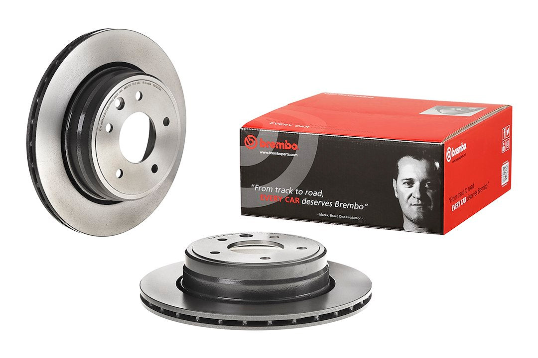 Product of Brembo 09721721C02 Vented 1 Piece Brake Rotor 