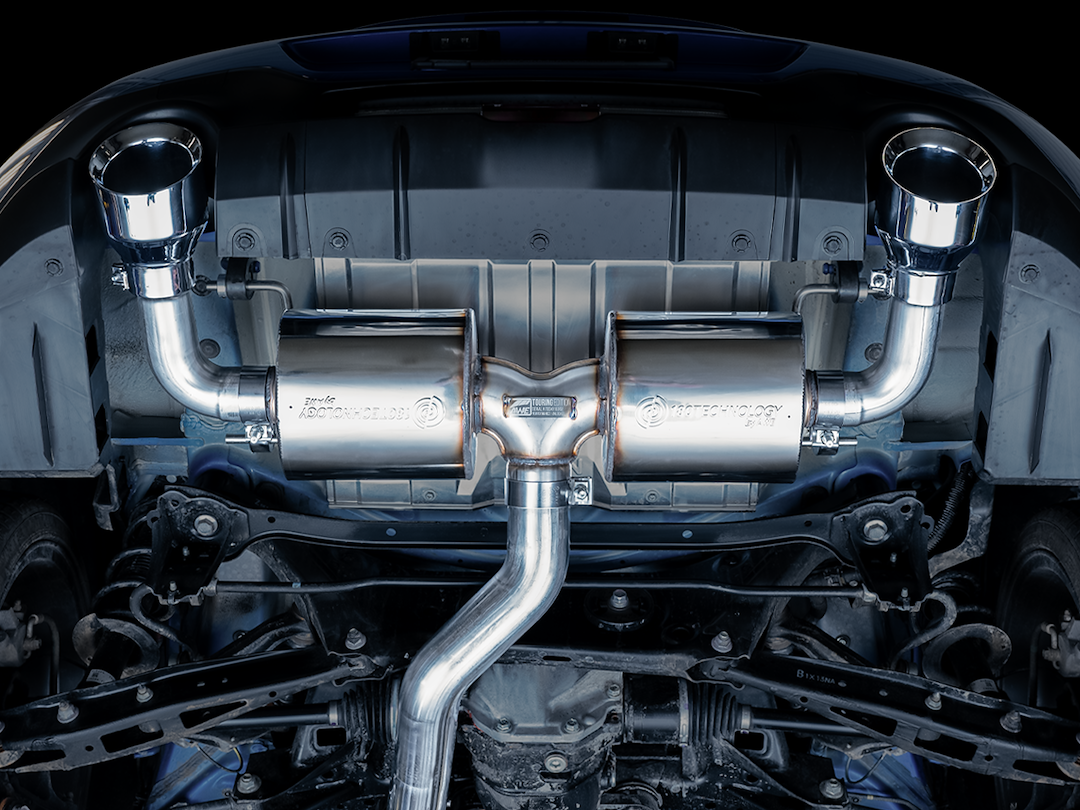 Product of AWE Tuning 3015-32486 Touring Edition Cat-Back System Single Exhaust System Kit 