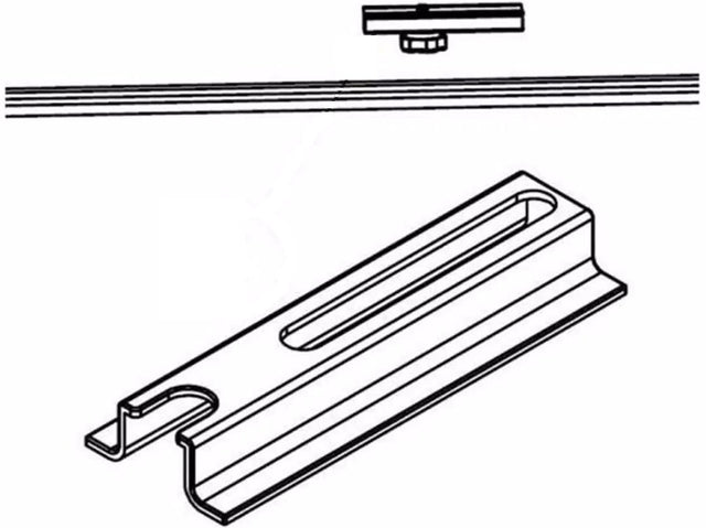 Product of Bak Industries Parts-356a0013 Tonneau Cover Adjusting Rod Slide Lock