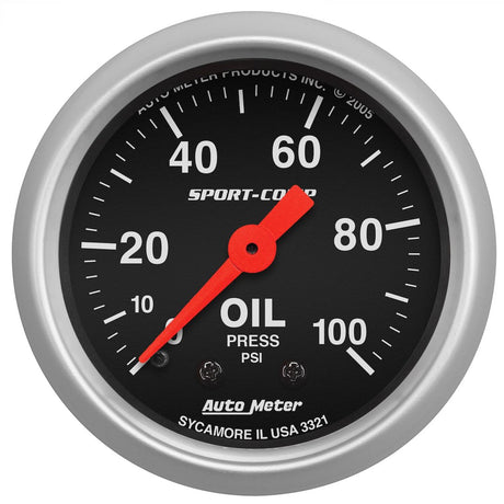 Product of Autometer 3321 Gauge Oil Pressure