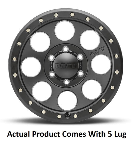 Mickey Thompson Wheel 226100332 Wheel||classic-Pro-Satin Black With Simulated Beadlock Ring_5 Lug_1.Jpg||86||m53274463||2333384
