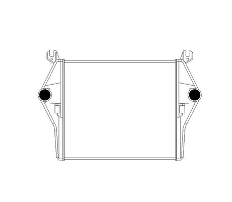 Product of CSF 6072 Air To Air Aluminum Intercooler 
