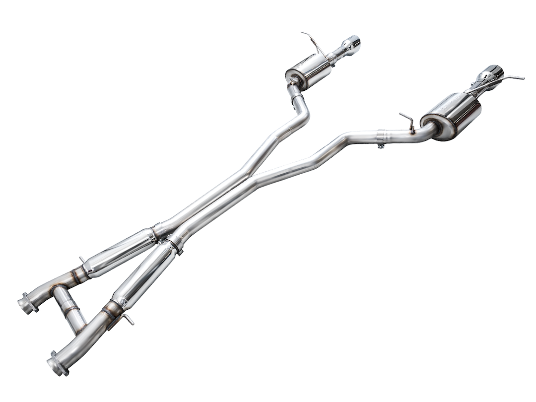 Product of AWE Tuning 3015-32952 Touring Edition Cat-Back System Dual Exhaust System Kit 