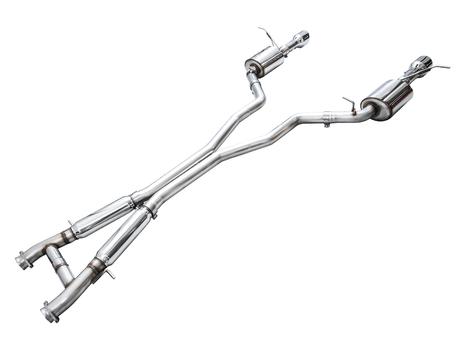 Product of AWE Tuning 3015-32952 Touring Edition Cat-Back System Dual Exhaust System Kit 