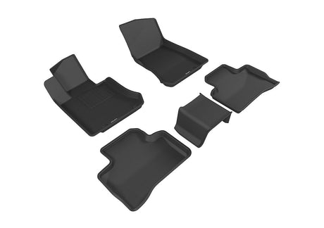 Product of 3D Mats KAGU L1MB07901509 Black Thermoplastic Rubber Of Carbon Fiber Texture Floor Liner 