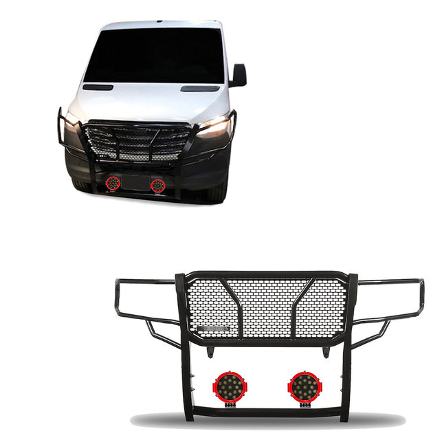 Product of Black Horse Offroad RU-DOSP07-B-PLR Grille Guard  