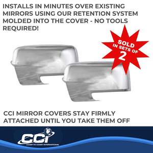 Coast To Coast Ccimc67496 Exterior Mirror Cover||c2c_Ccimc67496_Mirror Cover_B2c_3.Jpg||87||c2cmc67496||1285429