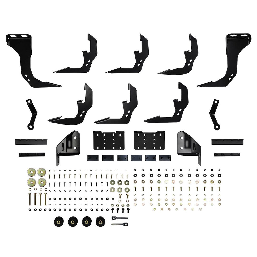 Product of Westin Automotive 28-534685 Black Powder Coated Oval Nerf Bar - Truck Wheel To Wheel 