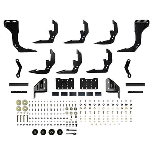 Product of Westin Automotive 28-534685 Black Powder Coated Oval Nerf Bar - Truck Wheel To Wheel 