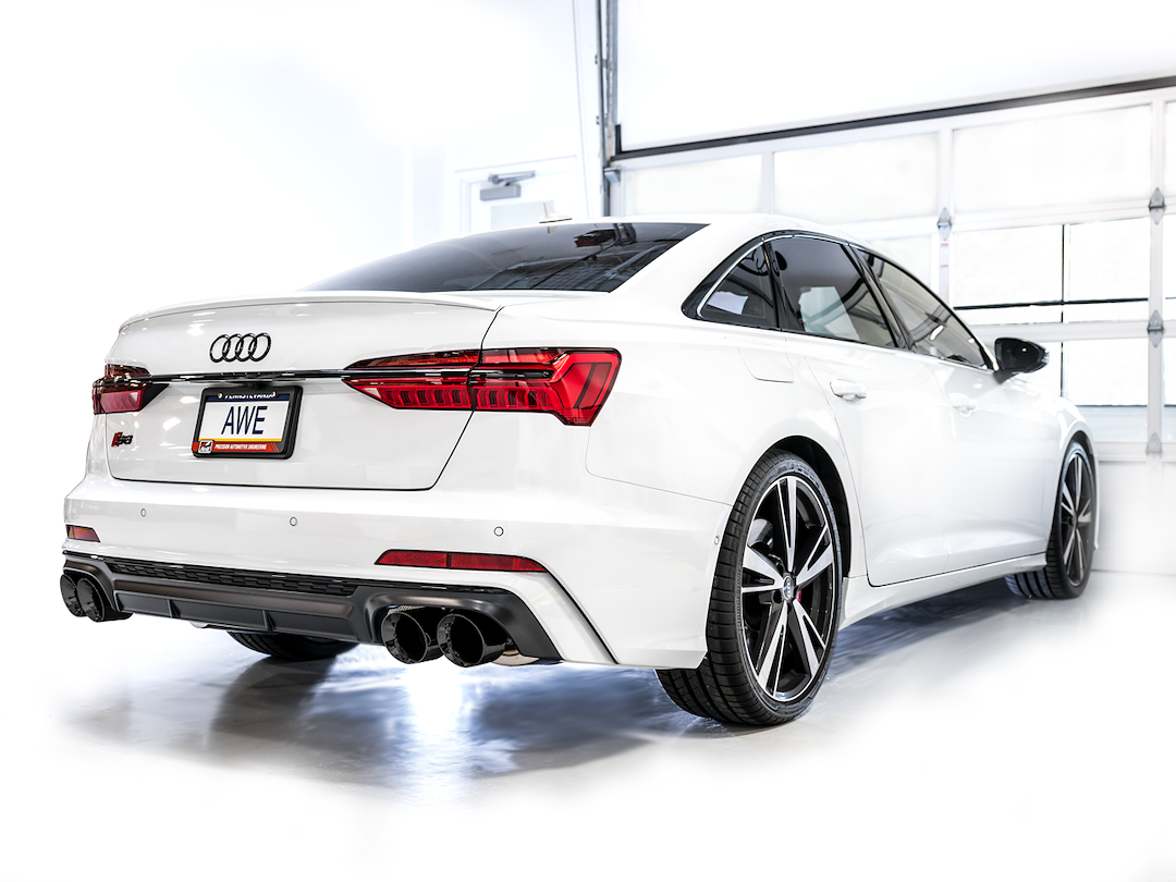 Product of AWE Tuning 3020-43109 Track Edition Cat-Back System Dual Exhaust System Kit 