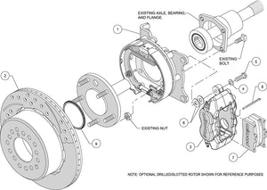 Product of Wilwood Brakes 140-7141-Dr Brake Conversion Kit